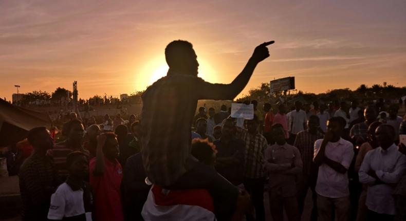 Protesters have been camped for several weeks in front of important government buildings throughout Sudan