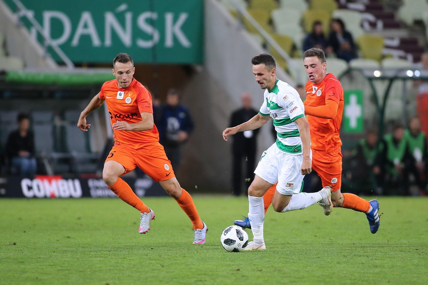 22.09.2018 LECHIA GDANSK - ZAGLEBIE LUBIN EKSTRAKLASA PILKA NOZNA