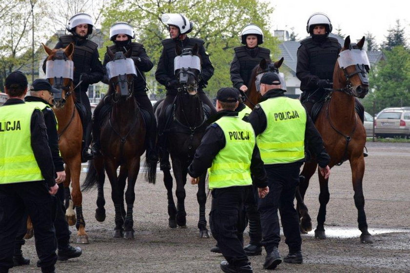 Konie w policji