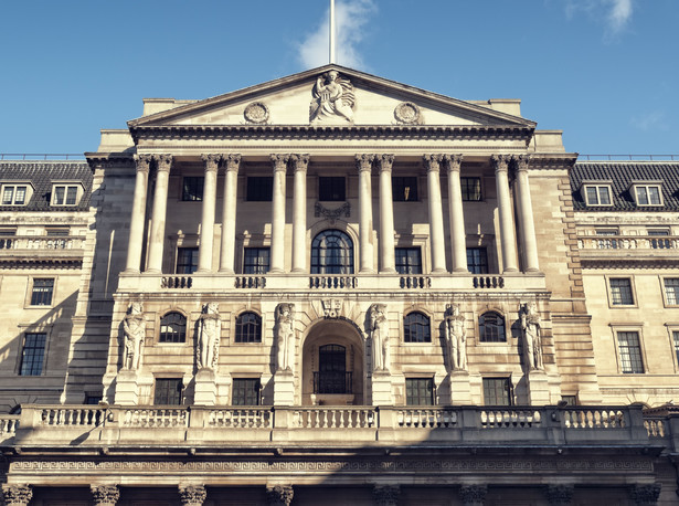 Bank centralny Anglii określił poziom stóp procentych