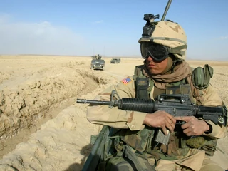 101st Airborne soldiers Patrol Kandahar Region