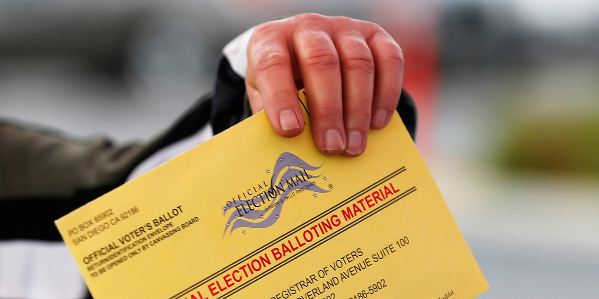 This is why some candidates are listed more than once on your ballot