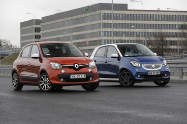 Zwinne bliźniaki - Smart Forfour kontra Renault Twingo