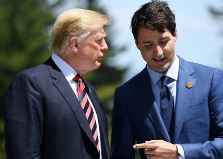 Donald Tramp Džastin Trudo