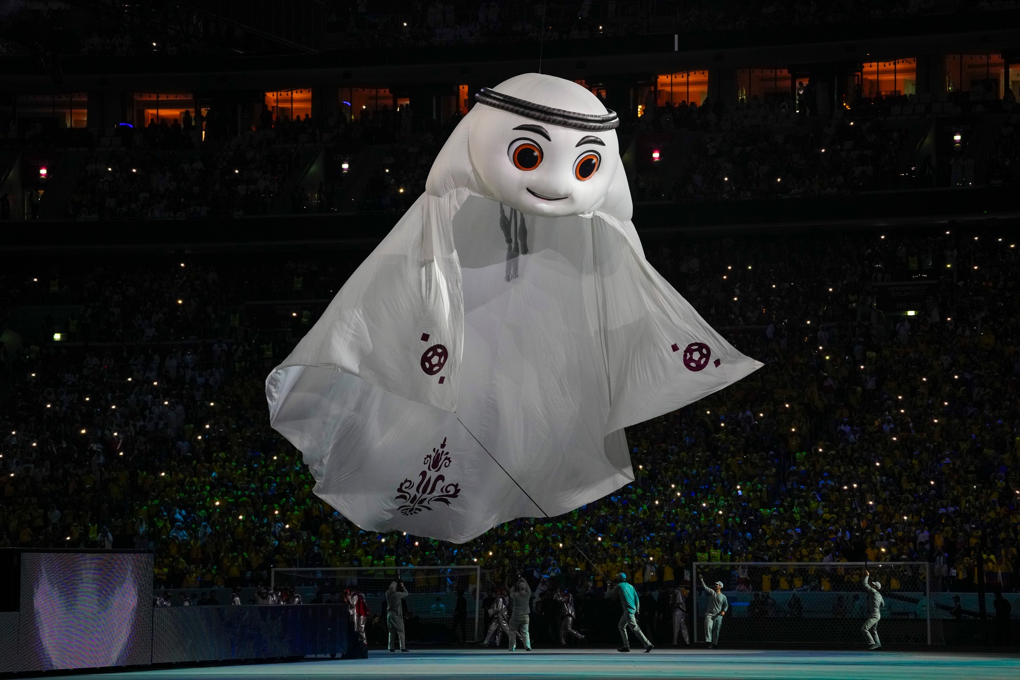 MS vo futbale 2022: Otvárací zápas medzi Katarom a Ekvádorom. 