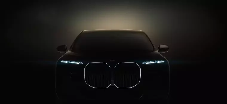 Jak BMW zapowiada nową serię 7? Pokazuje ogromny przedni grill