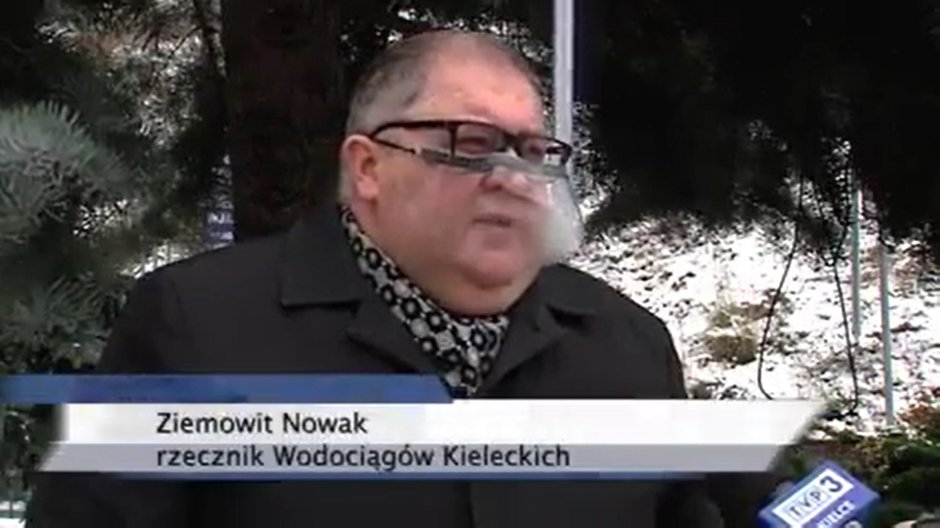 Ziemowit Nowak, rzecznik Wodociągów Kieleckich