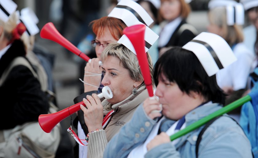 protest pielęgniarek