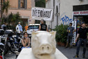 Włochy: pomnik pieczonego prosiaka zdenerwował rzymian