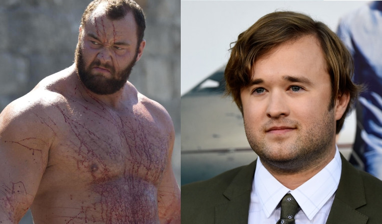 Hafthor Julius Bjornsson i Haley Joel Osment