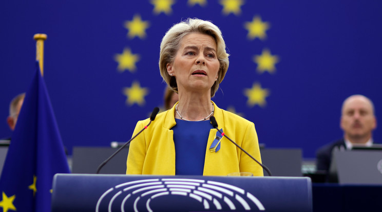 Bajban van  Ursula von der Leyen: vizsgálódik ellene az  Európai Ügyészség /Fotó: Northfoto