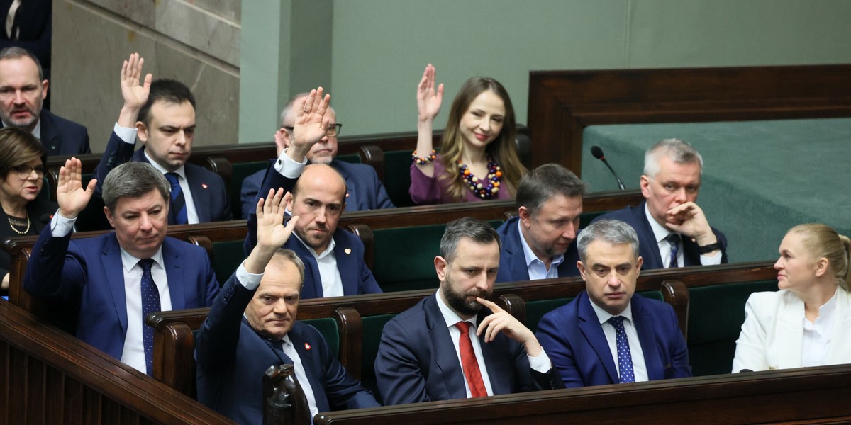 Budżet rządu Donalda Tuska przyjęty