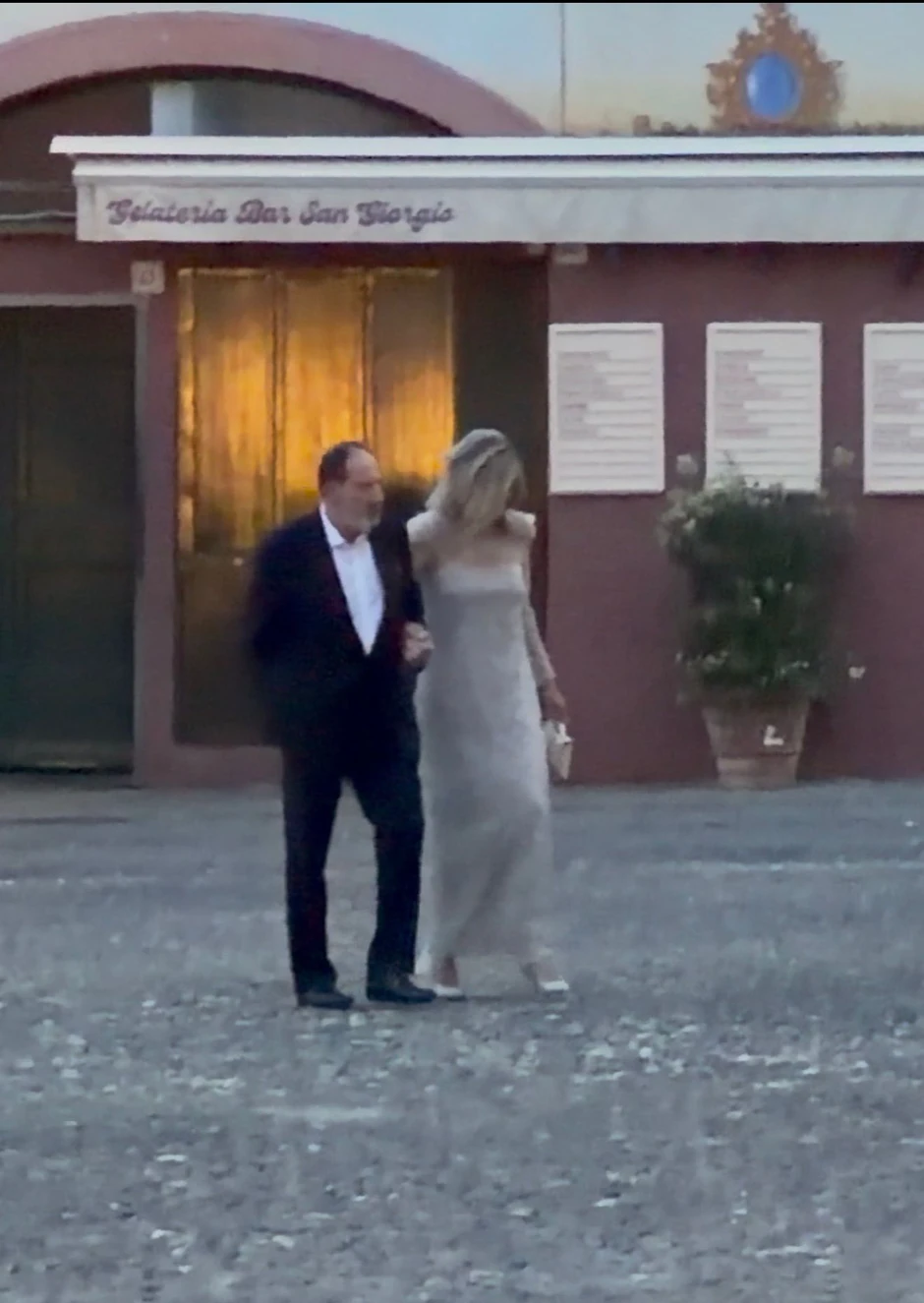 Melina Džinović sa mužem