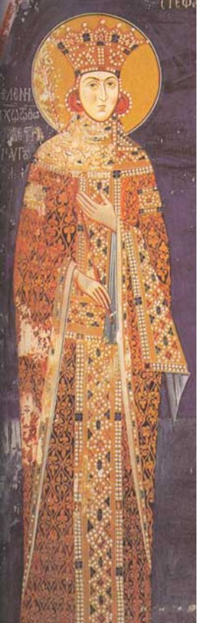 Freska carice Jelene