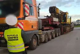 TIR ważył 130 ton zamiast 60. ITD wszczęło postępowanie