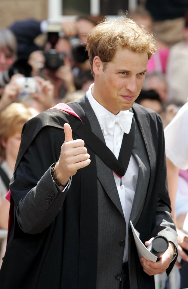 Uroczystość zakończenia studiów Kate Middleton i księcia Williama