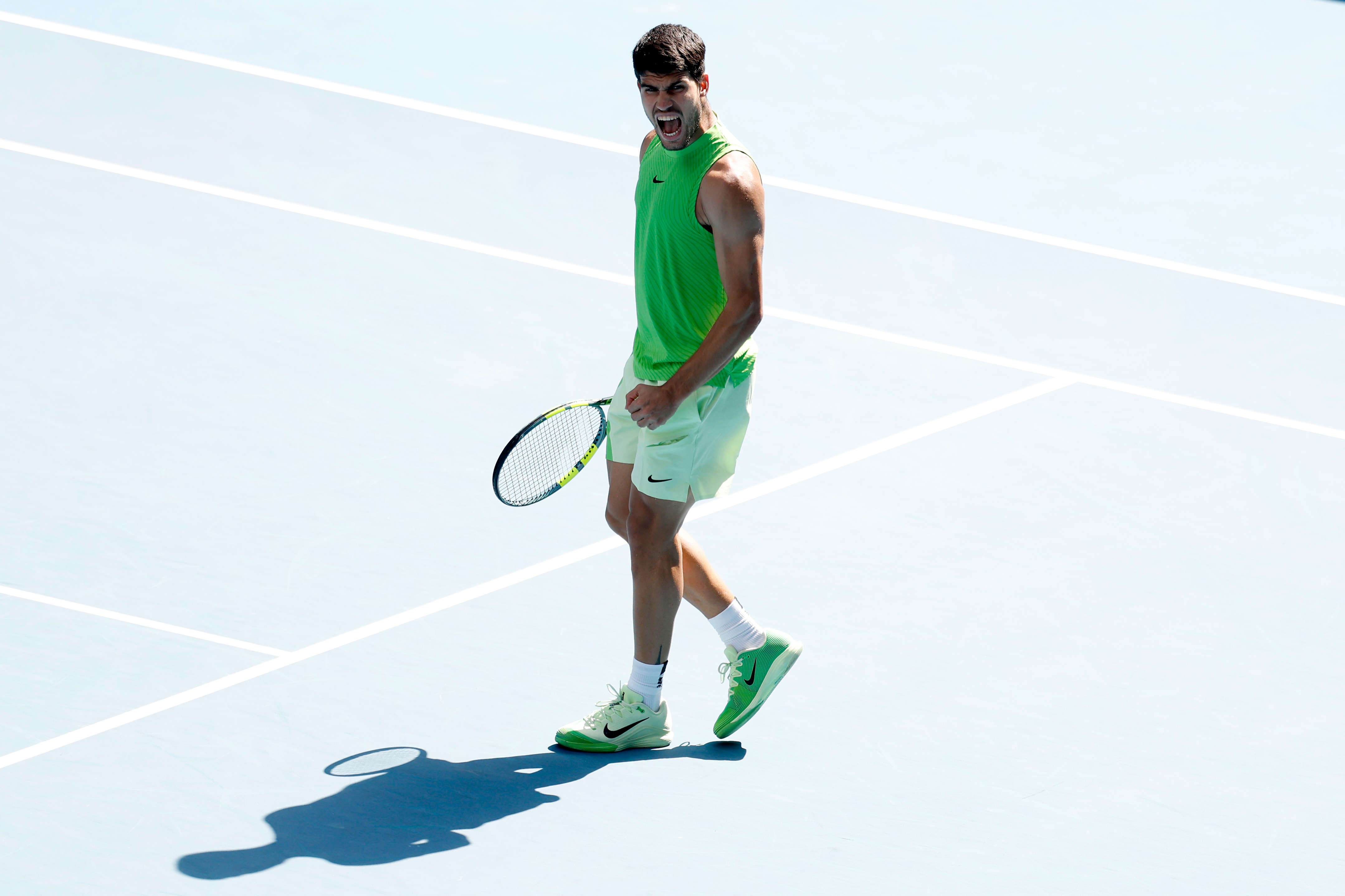 Tres años, tres cuartos de final: Alcaraz busca romper su techo en Australia