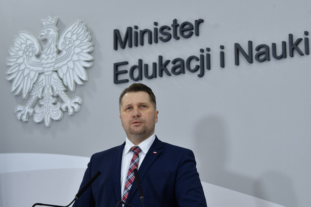 Minister edukacji i nauki Przemysław Czarnek