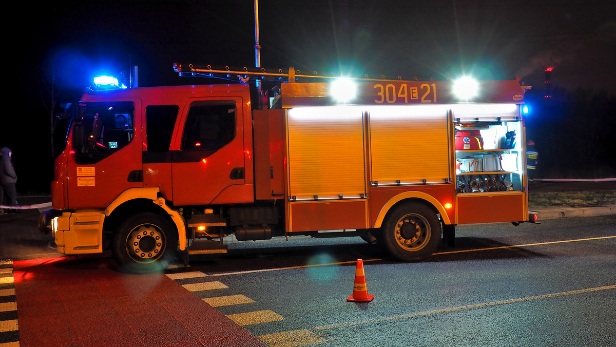 Poręba Wielka: Pożar w szkole, w której mieszkali uchodźcy z Ukrainy