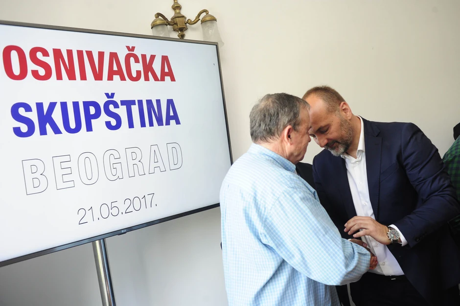 Saša Janković, Pokret, Skupština, Osnivanje