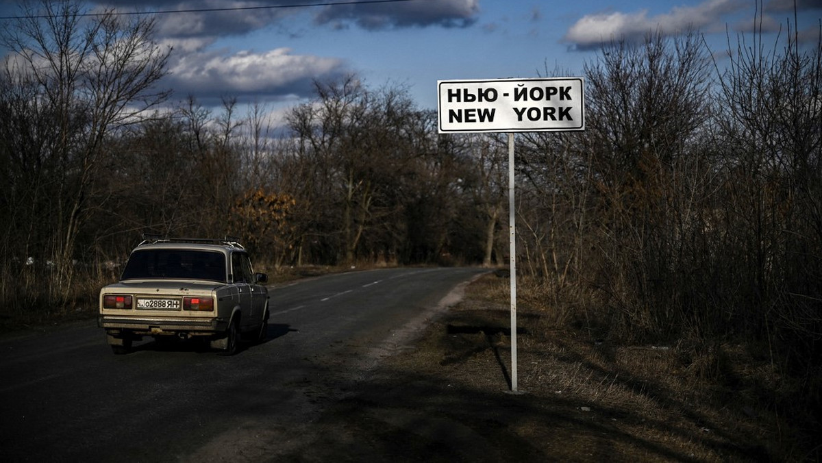 Nowy Jork (wcześniej Nowogrodskie) - miasto na linii frontu na wschodzie Ukrainy