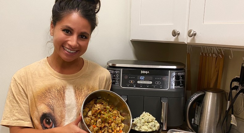 I made five different side dishes in my air fryer.Chelsea Davis