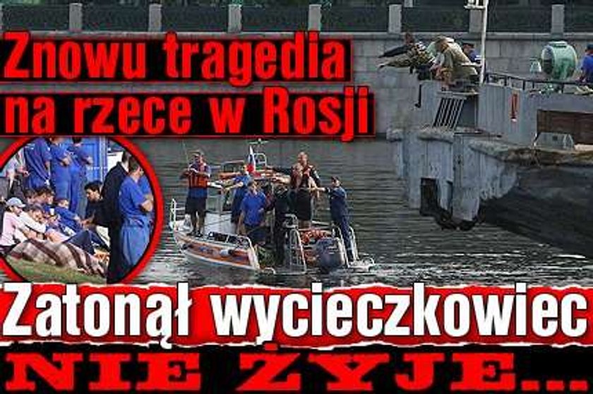 Znowu tragedia na rzece w Rosji! Zatonął wycieczkowiec. Nie żyje...