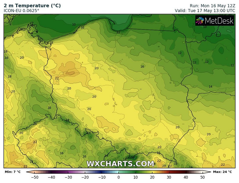 Temperatura będzie zróżnicowana