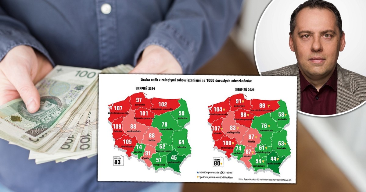 Im dalej na Zachód, tym większe długi Polaków. Ekspert wyjaśnia fenomen