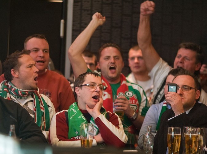 Kibice murem za Legią