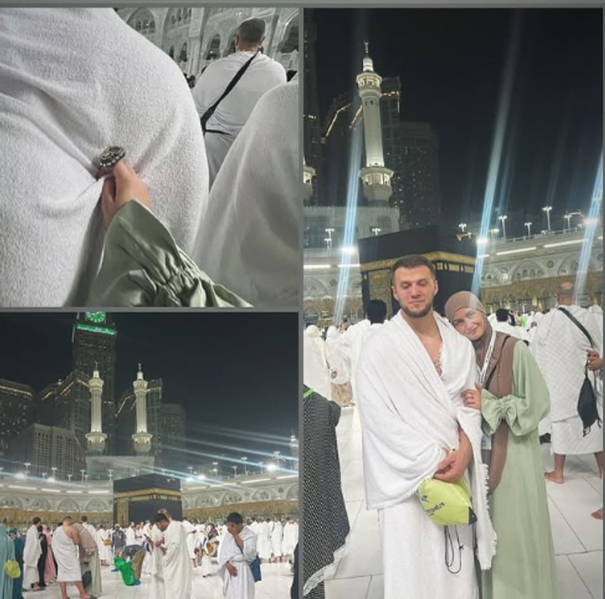 Semir Džanković sa ženom u Meki