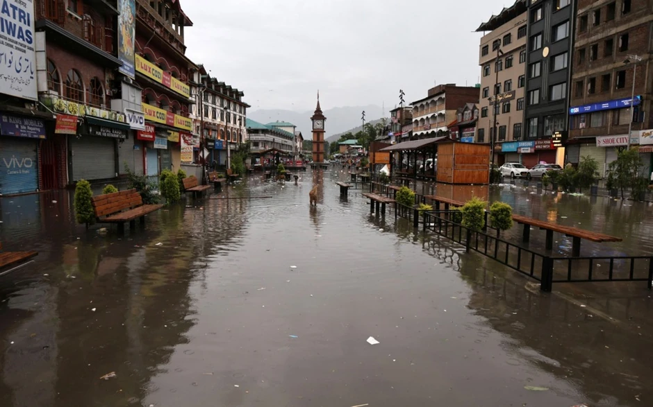 Srinagar, poplave 20. jula