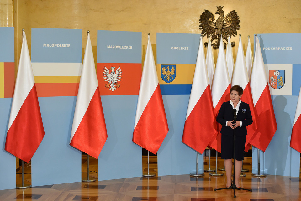 WARSZAWA PREMIER SZYDŁO WOJEWODOWIE POWOŁANIE (Beata Szydło)