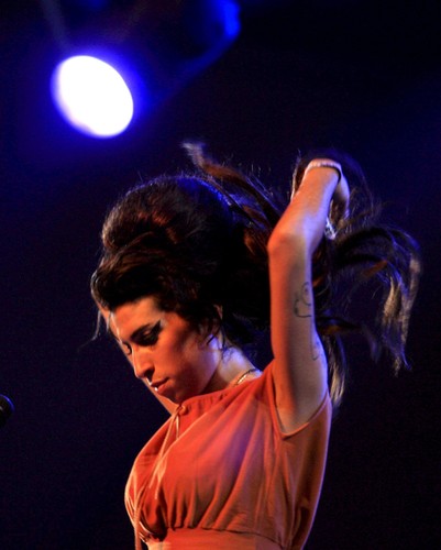 Amy Winehouse portret intymny