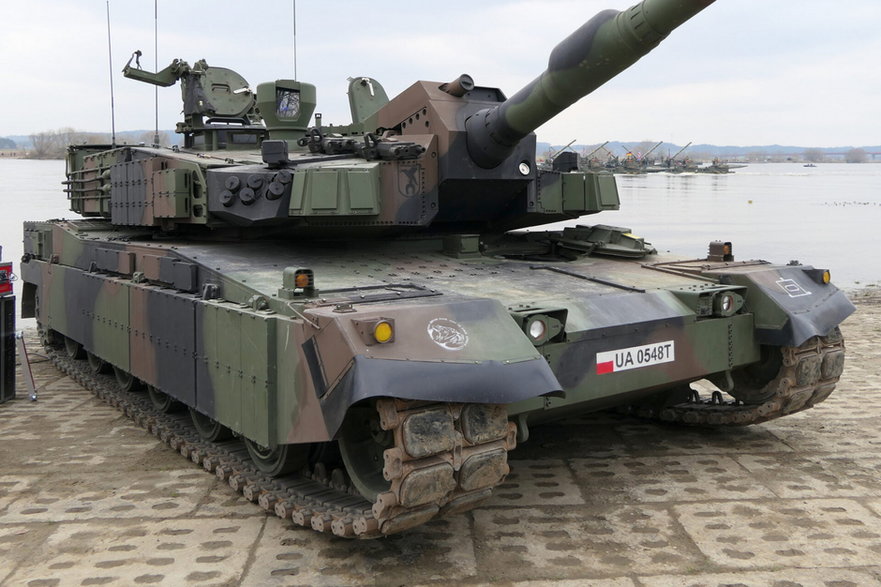 Czołg K2GF należący do 20. Bartoszyckiej Brygady Zmechanizowanej.