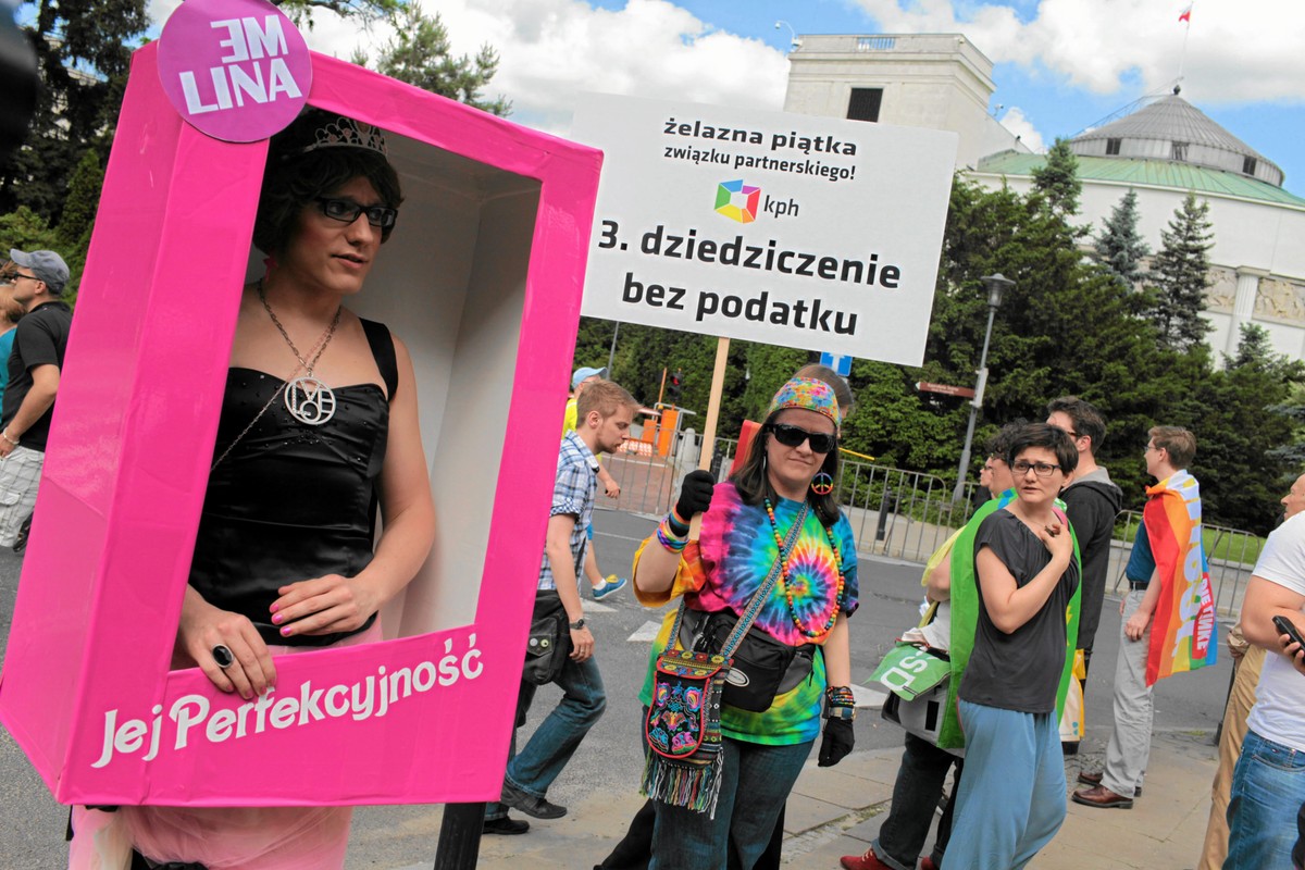 Jej Perfekcyjność na Paradzie Równości w Warszawie