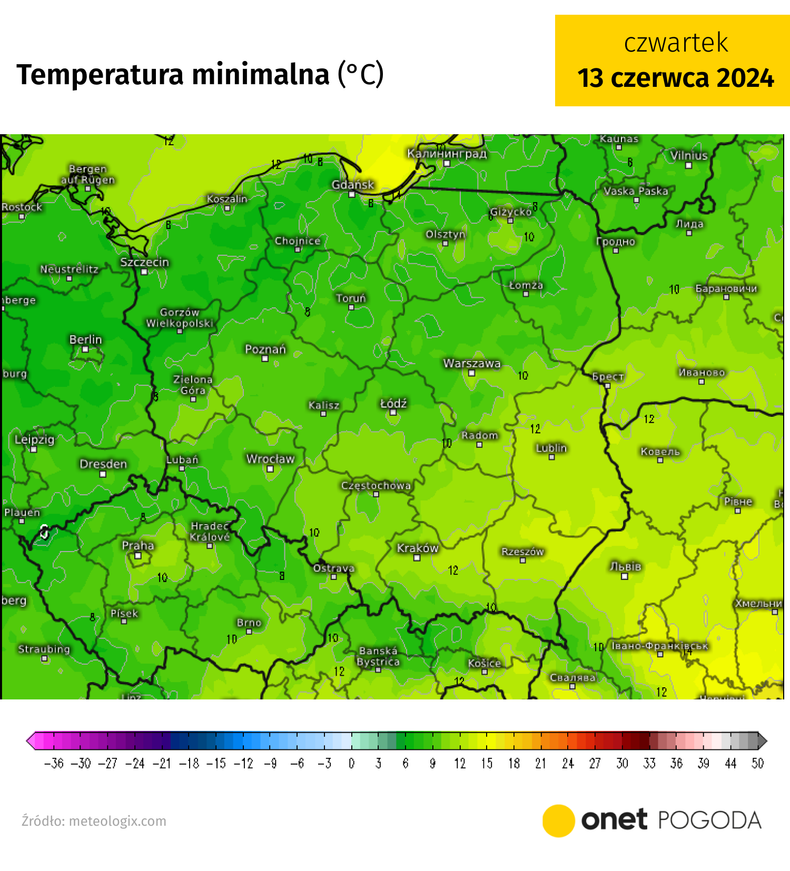 Zapowiada się bardzo zimna noc