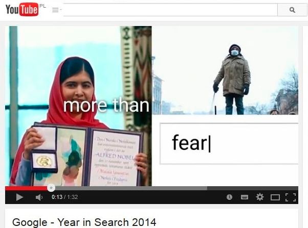 Najczęstsze wyszukwiania w Google w 2014 roku