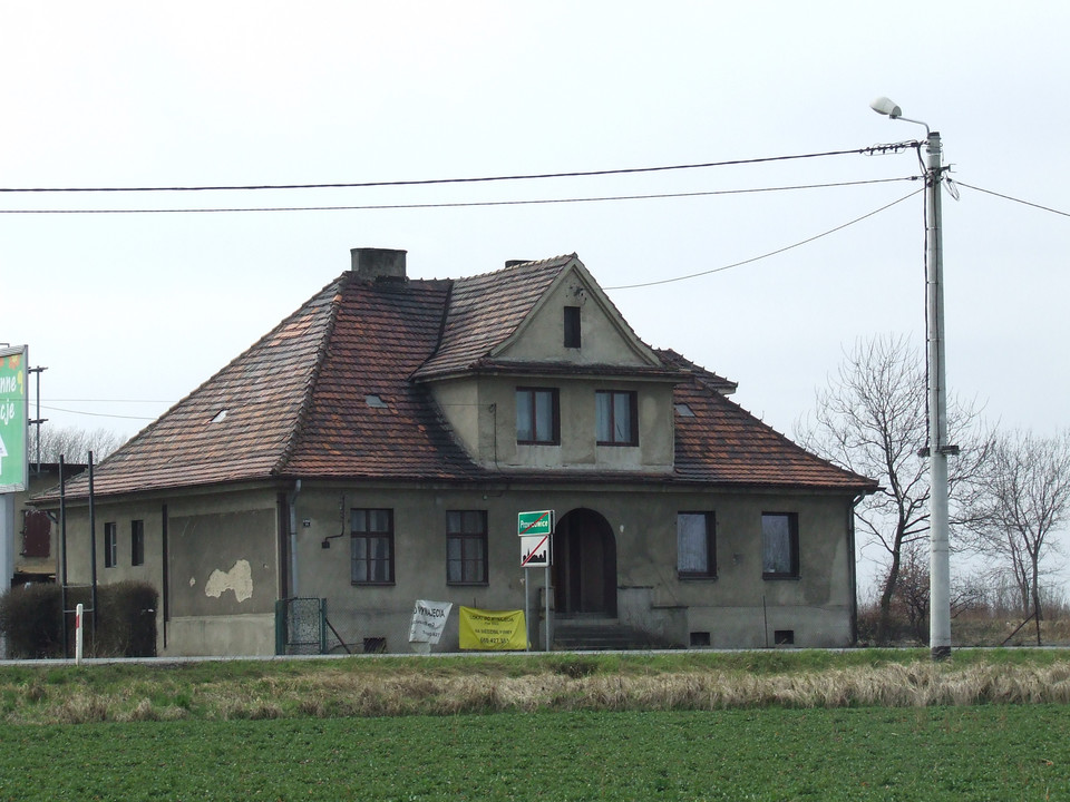Polski dom celny w Przyszowicach na przedmieściach Gliwic