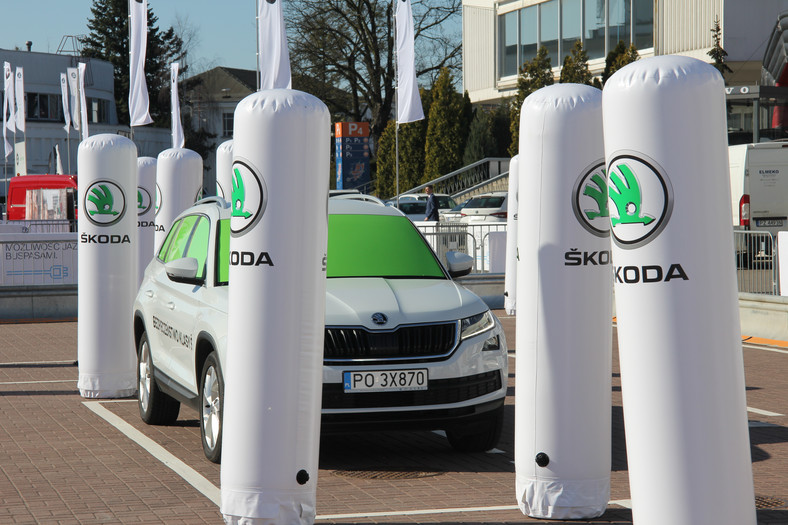 Skoda podczas Poznań Motor Show