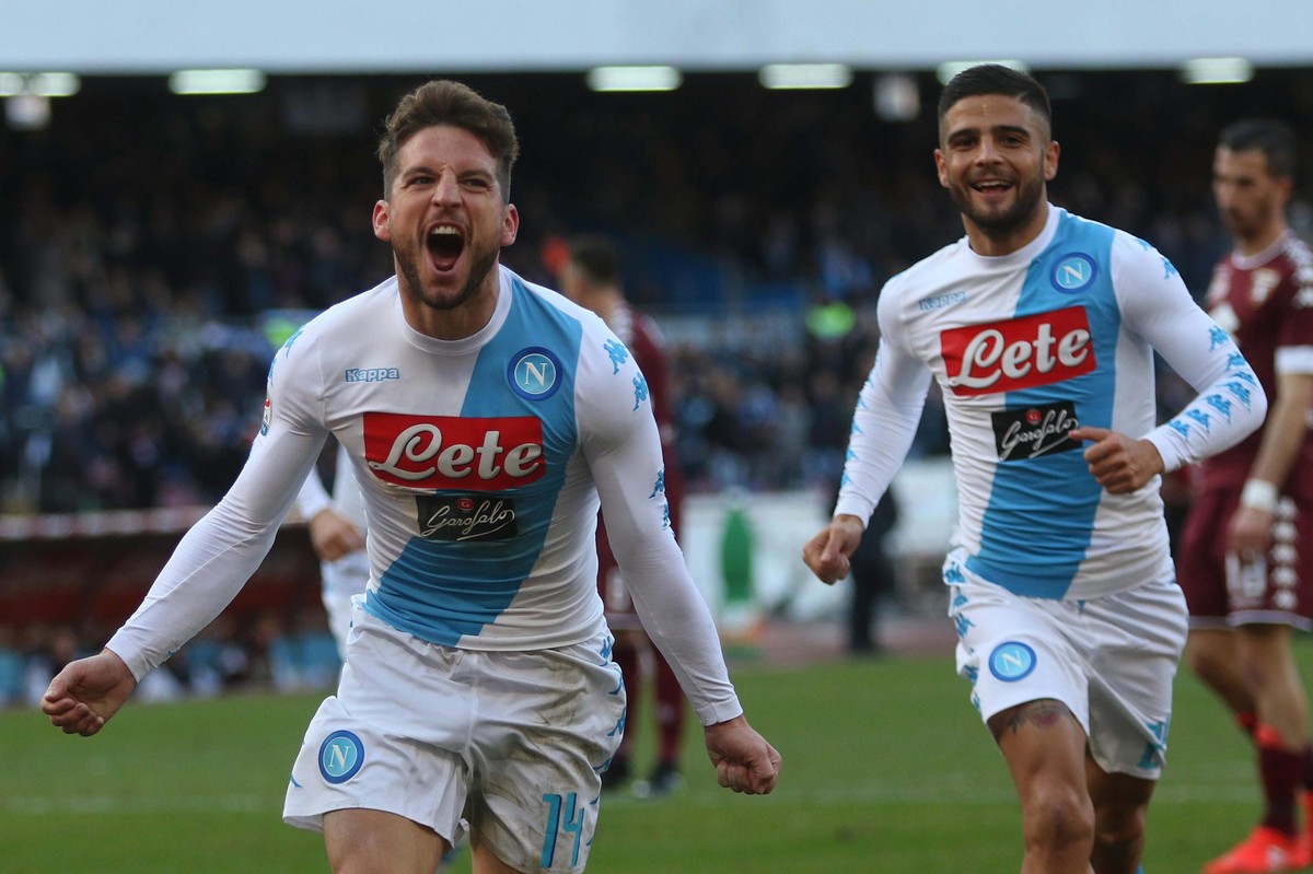 Liga włoska: Osiem goli w meczu Napoli - Torino. Cztery z nich strzelił Dries Mertens