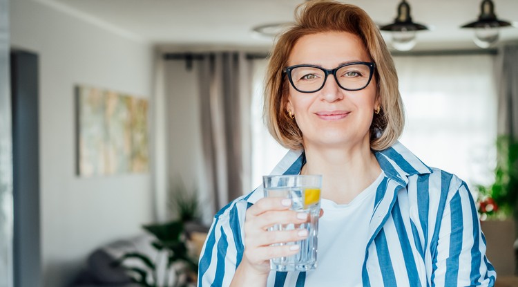 Ilyen hőmérsékletű vizet igyunk. Fotó: Shutterstock