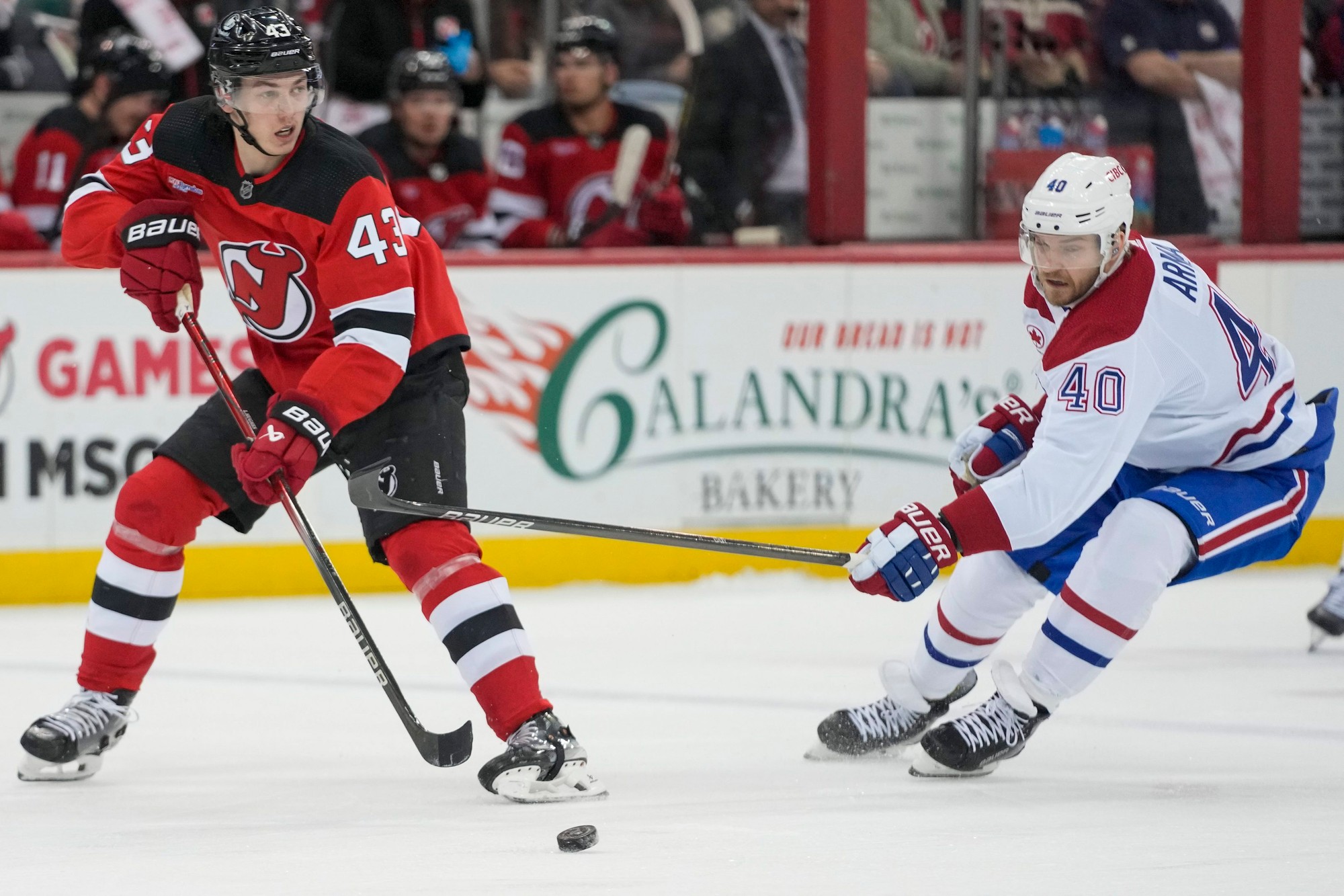 Zápas NHL: New Jersey Devils - Montreal Canadiens.
