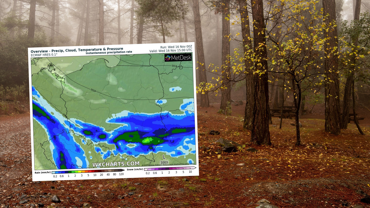 Pogoda na dziś, 16 listopada. Jesień powoli zacznie ustępować miejsca zimie