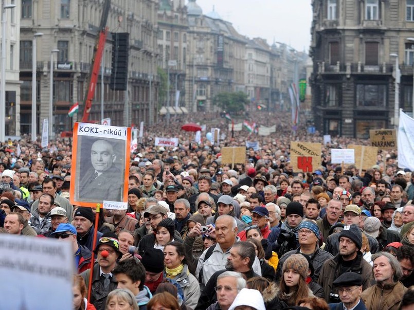 Protesty na Węgrzech. Niezadowolenie z rządów premiera Orbana