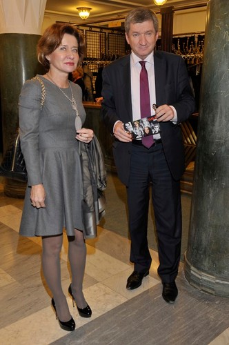 Jerzy Wenderlich z partnerką