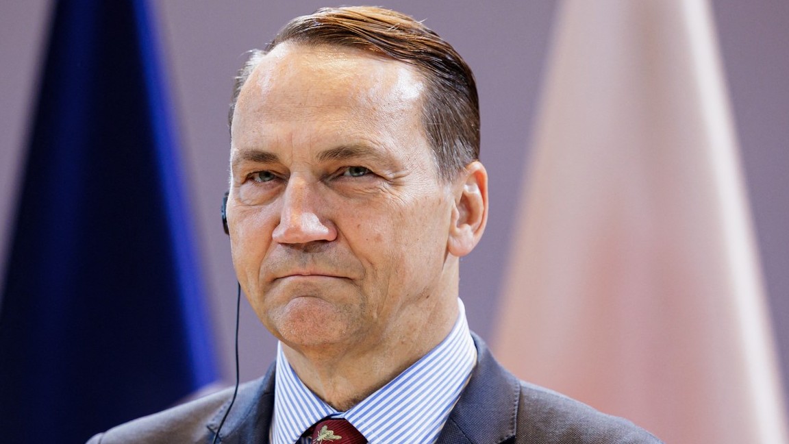 Poľský minister zahraničných vecí Radoslaw Sikorski. 