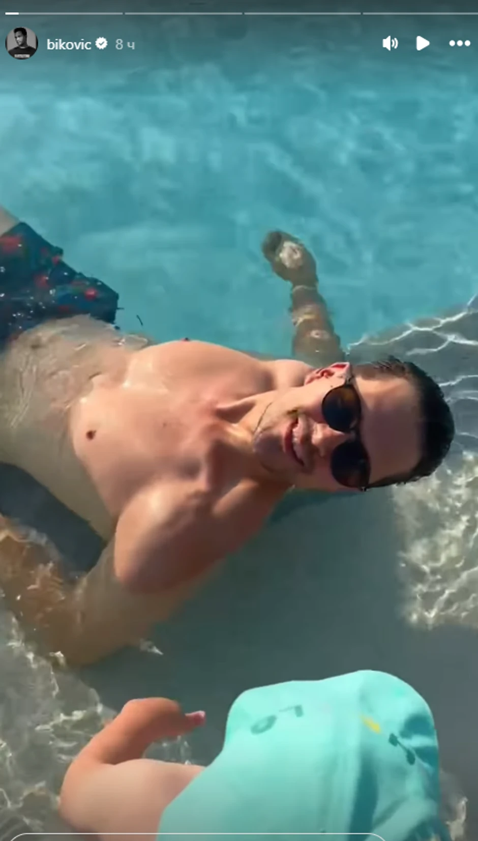 Miloš sa sinom Vasilijem