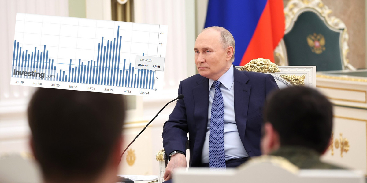 Putinowi zaczyna brakować pieniędzy na prowadzenie wojny?