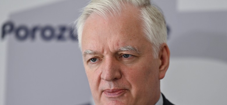 Gowin reaguje na słowa Kaczyńskiego: Nie zdziwię się, jeżeli dowiem się z telewizji rządowej...